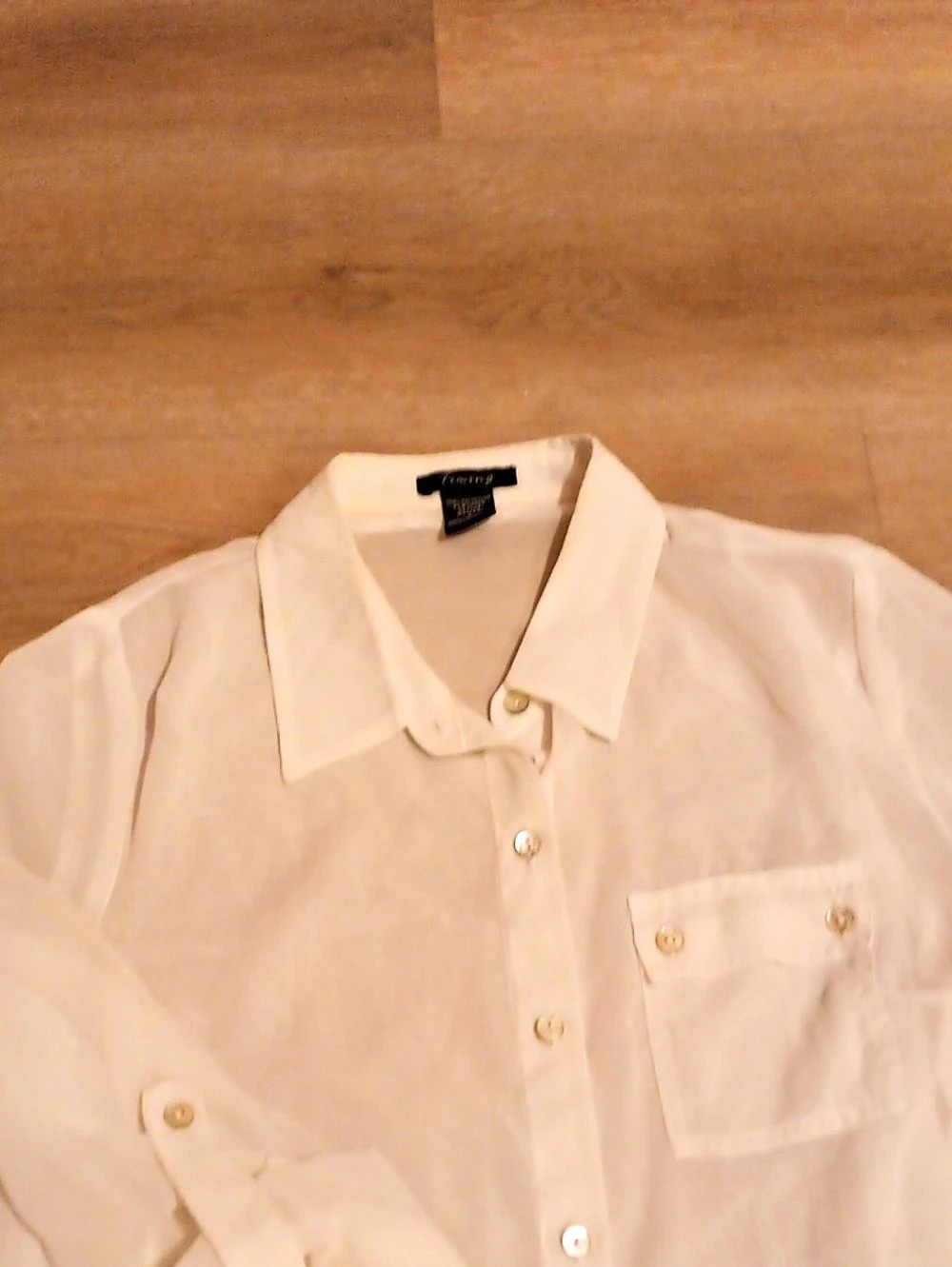 White  Button Down Size L Bundle Of 2 - Picture 2 of 9